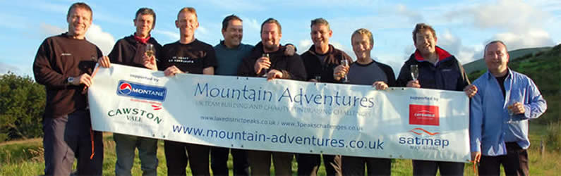 Successful 24 Peaks team at Grovebeck Fold
