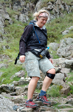 Descending from Great Gable towards Styhead Tarn