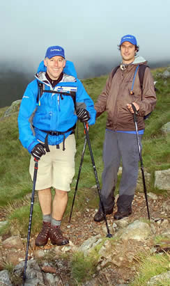 Descending Bowfell via The Band to Stool End Farm